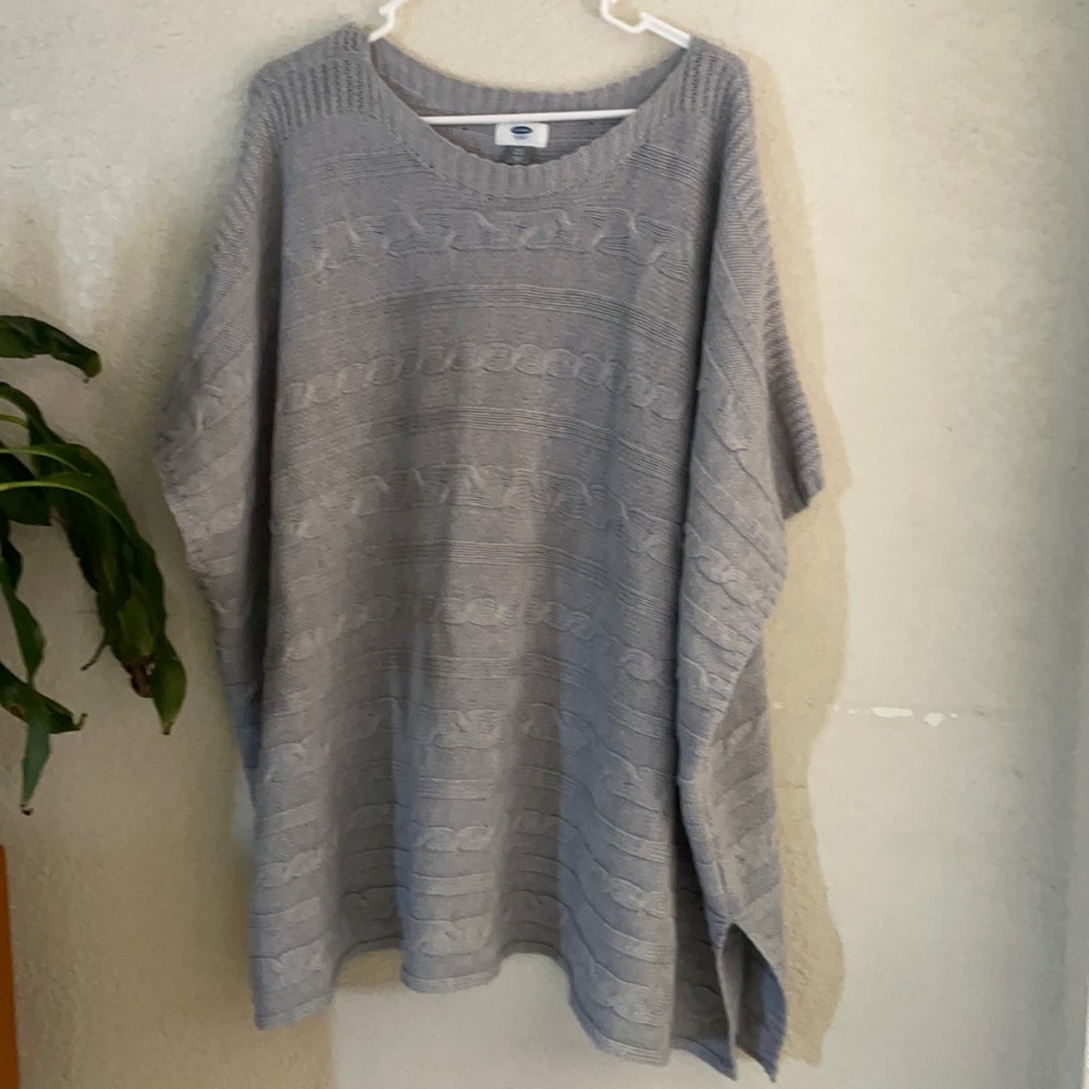 Old Navy Cable Knit Oversized Sweater Top